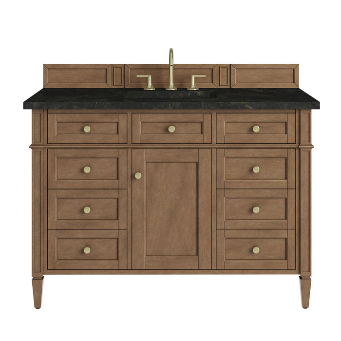 James Martin Brittany 48" Single Bathroom Vanity, Pecan