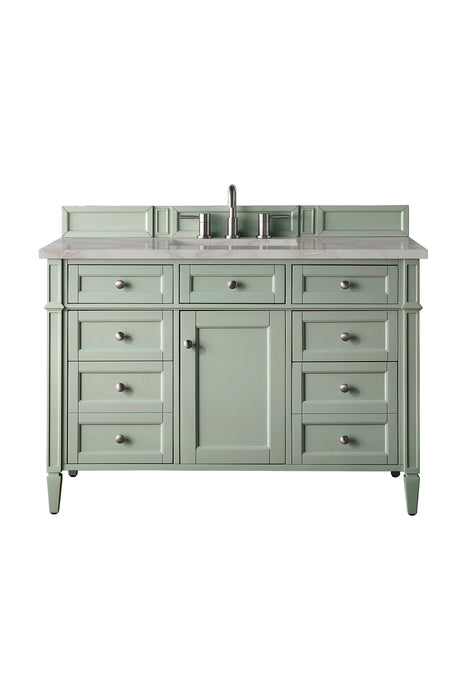 James Martin Brittany 48" Single Bathroom Vanity, Sage Green