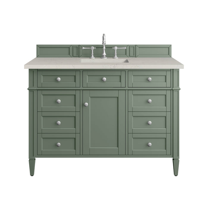 James Martin Brittany 48" Single Bathroom Vanity, Smokey Celadon
