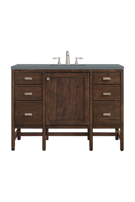 James Martin Addison 48" Single Bathroom Vanity, Mid-Century Acacia