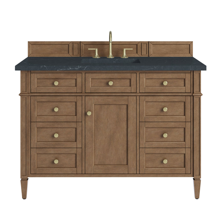 James Martin Brittany 48" Single Bathroom Vanity, Pecan
