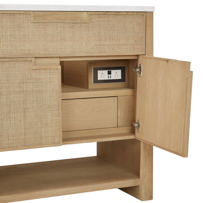 James Martin Solene 36" Single Bathroom Vanity, Seaside Oak