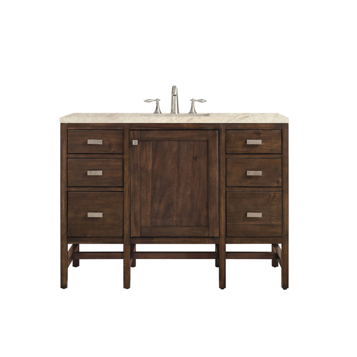 James Martin Addison 48" Single Bathroom Vanity, Mid-Century Acacia