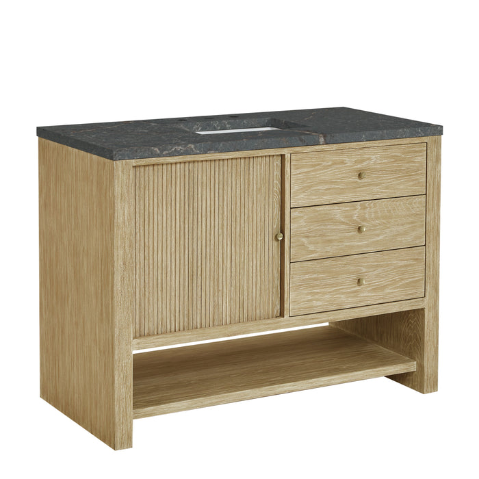 James Martin Marigot 48" Single Bathroom Vanity, Sunwashed Oak