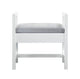 James Martin Addison 24.5" Bench, Glossy White