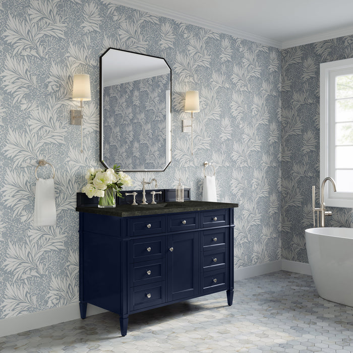 James Martin Brittany 48" Single Bathroom Vanity, Victory Blue