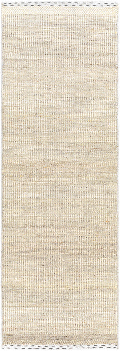Yaniklar Beige Flat Woven Wool Rug