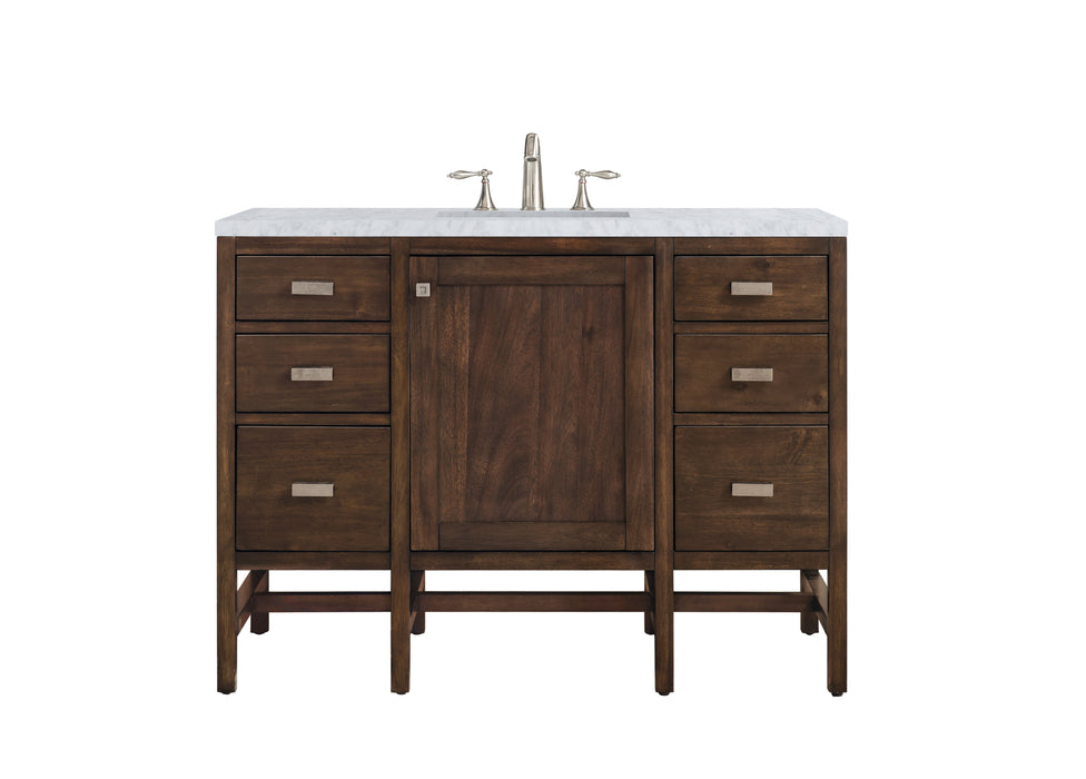 James Martin Addison 48" Single Bathroom Vanity, Mid-Century Acacia