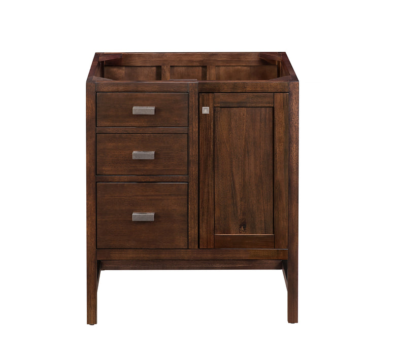 James Martin Addison 30" Single Bathroom Vanity, Mid-Century Acacia