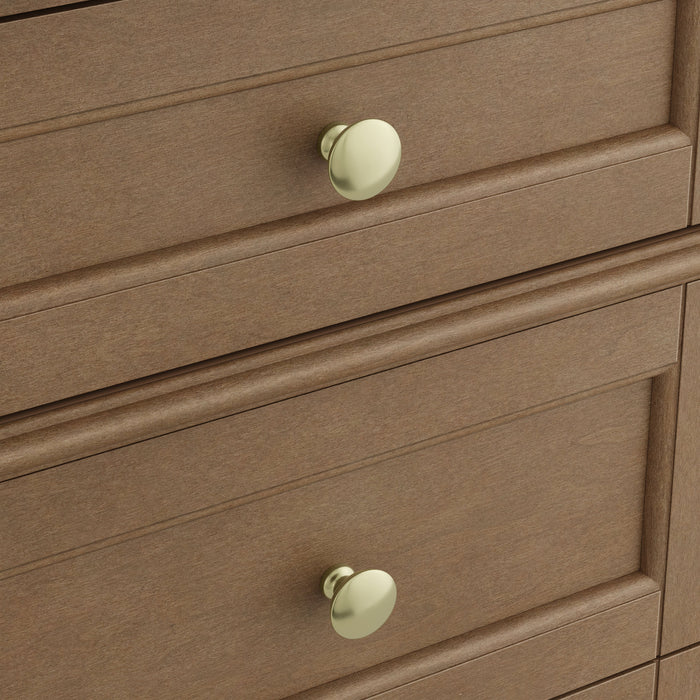 James Martin Brittany 60" Double Bathroom Vanity, Pecan