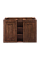 James Martin Alicante' 39.5" Floating Single Vanity Cabinet, Mid-Century Acacia