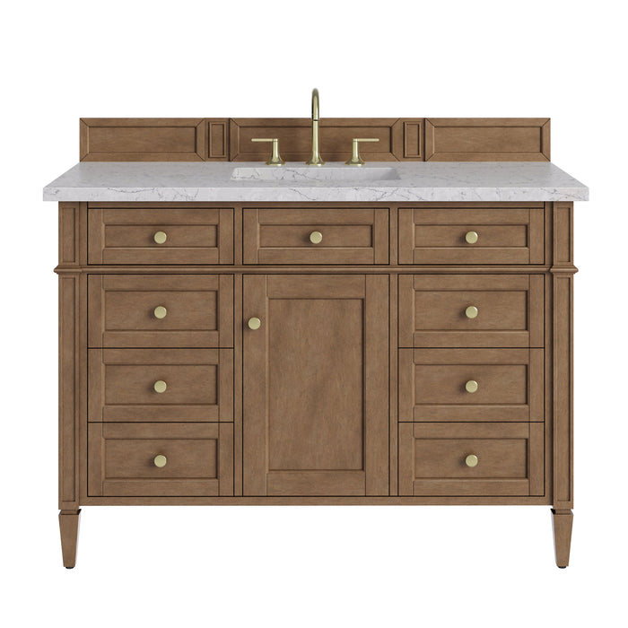 James Martin Brittany 48" Single Bathroom Vanity, Pecan