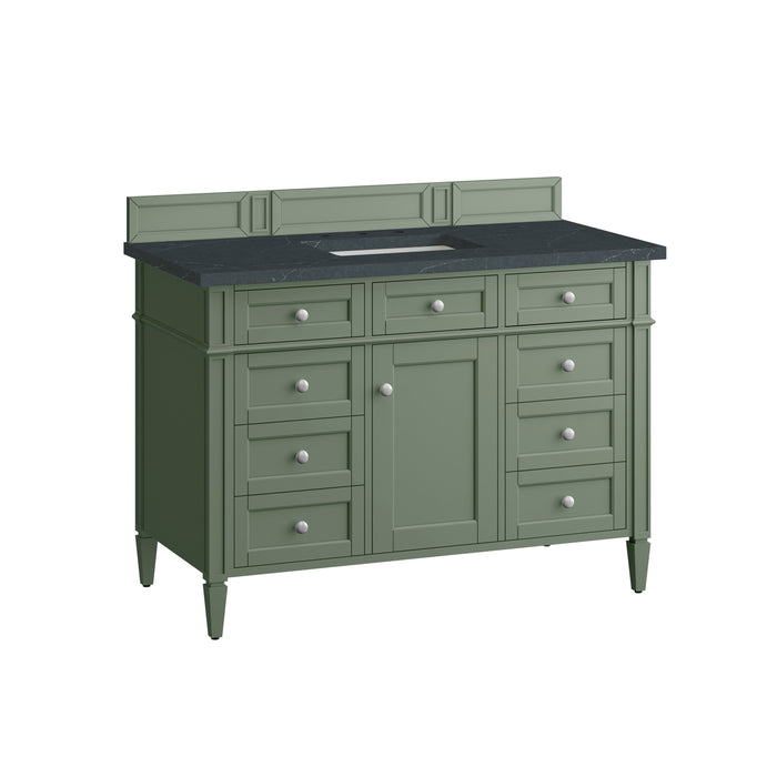 James Martin Brittany 48" Single Bathroom Vanity, Smokey Celadon