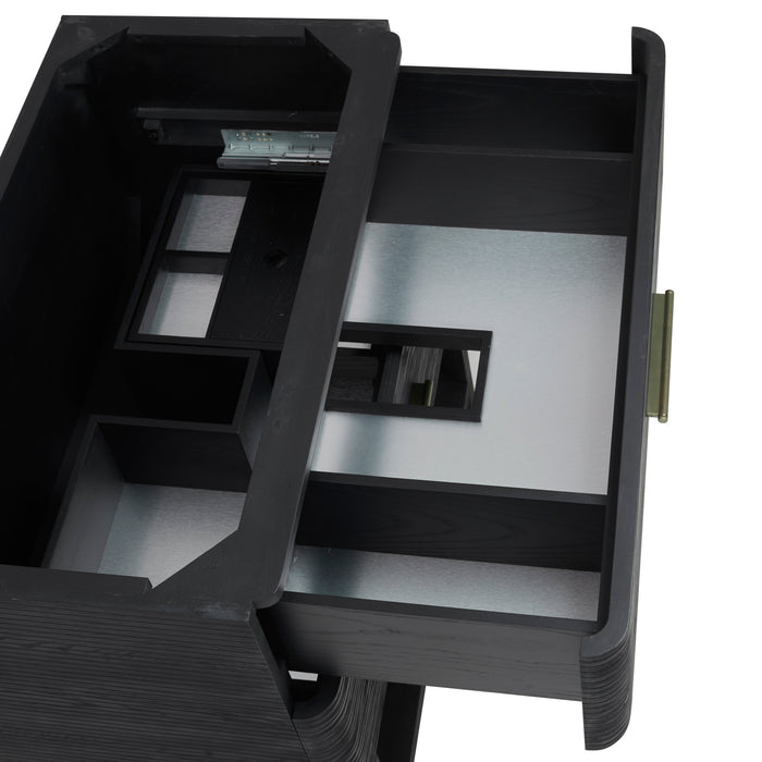 James Martin Lucian 36" Single Bathroom Vanity, Carbon Oak