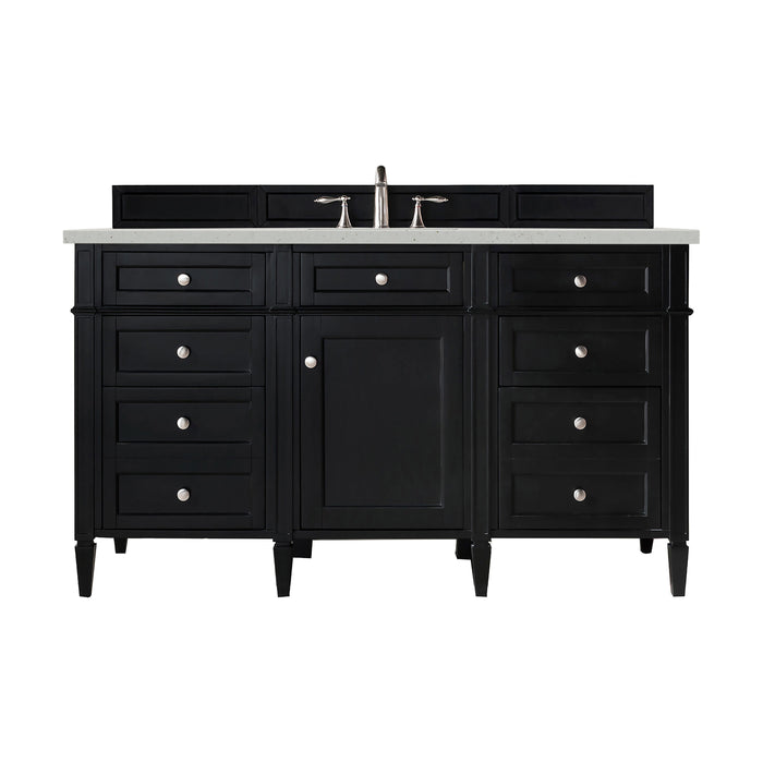 James Martin Brittany 60" Single Bathroom Vanity, Black Onyx