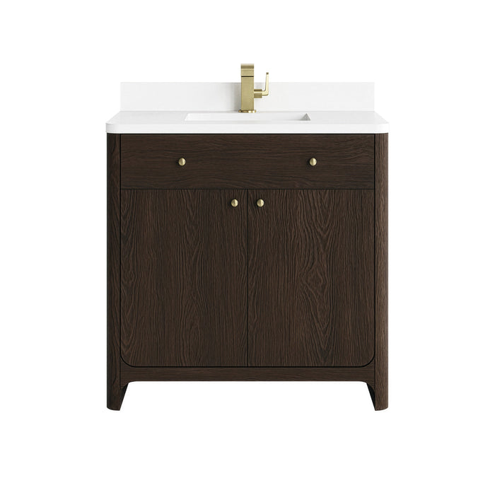 James Martin Gracyn 36" Single Bathroom Vanity, Sable