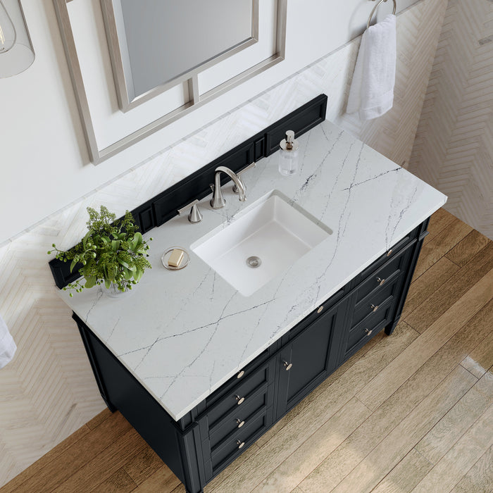 James Martin Brittany 48" Single Bathroom Vanity, Black Onyx