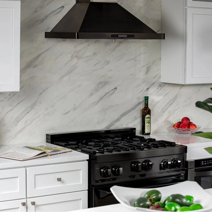 ZLINE 30" Bundled Range, Range Hood, Microwave, 3KP-RGBRH30-MW