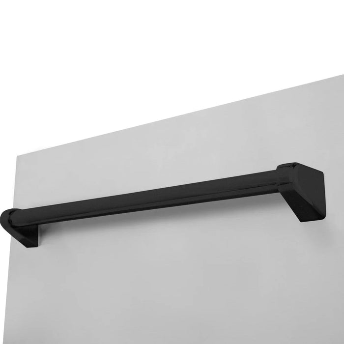 ZLINE Autograph 18" Dishwasher Stainless Door, Black DWVZ-304-18-MB