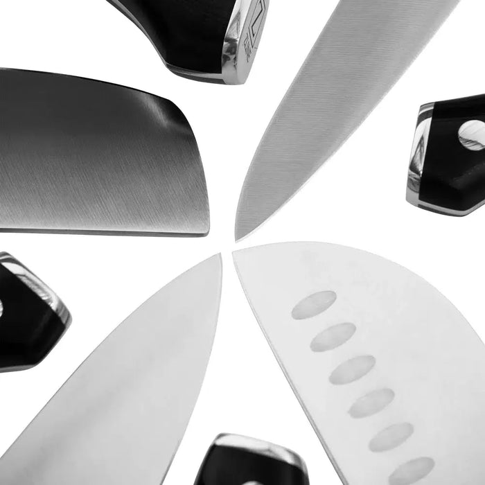 ZLINE 15-Piece Professional German Steel Kitchen Knife Block Set KSETT-GS-15