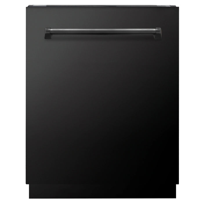 ZLINE Kitchen Package Refrigerator, Range , Range Hood , Microwave, Dishwasher 5KPR-RGBRH-MWDWV