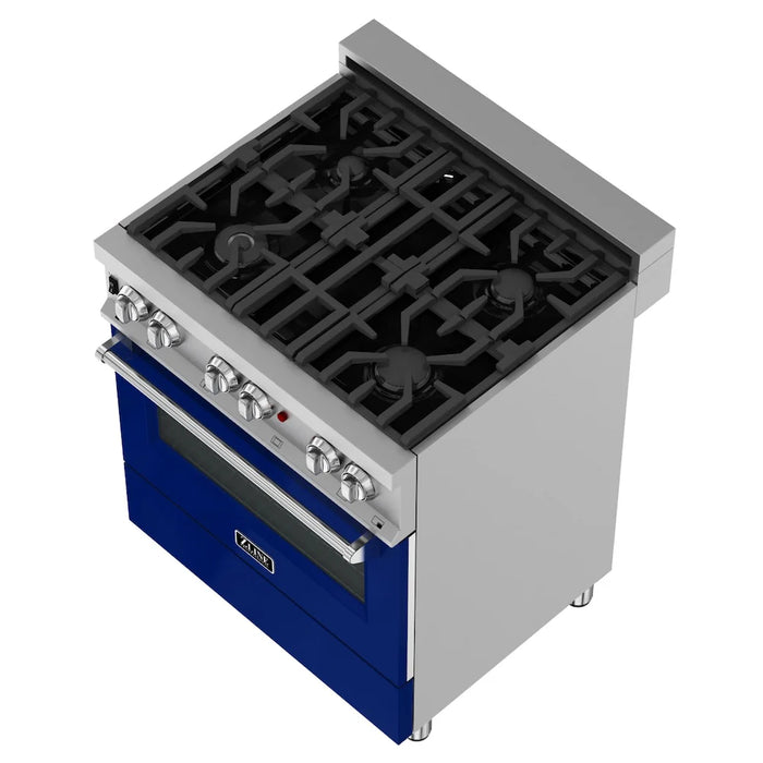 ZLINE 30" Bundle Range RAS-BG-30 & Range Hood 8654BG-30, 2KP-RASBGRH30