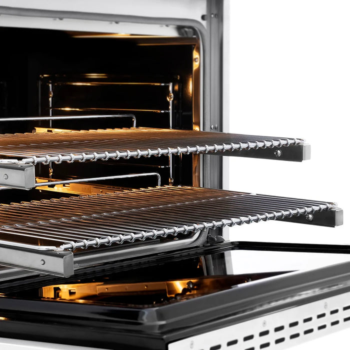 ZLINE 36" Paramount Dual Fuel Range DuoPro™ Cooktop, Electric Convection Oven PSDRSZ-WM-36-CB