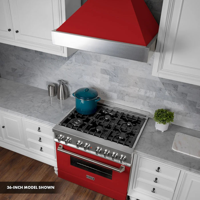 ZLINE 30" Bundle Range RAS-RM-30 & Range Hood 8654RM-30, 2KP-RASRMRH30