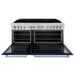 ZLINE 60" Professional Dual Fuel Range with Blue Matte Door, RA-BM-60 - Farmhouse Kitchen and Bath