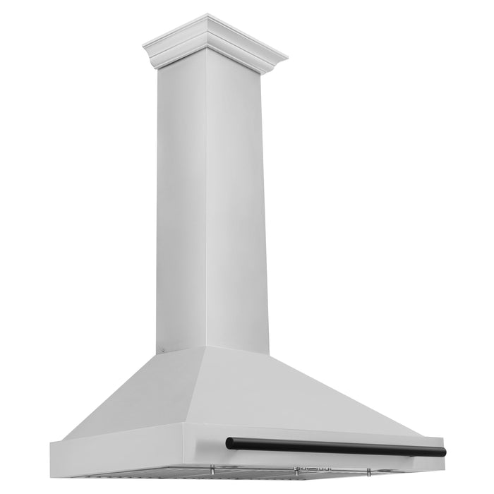 ZLINE 36" Autograph Stainless Wall Range Hood KB4STZ-36-MB