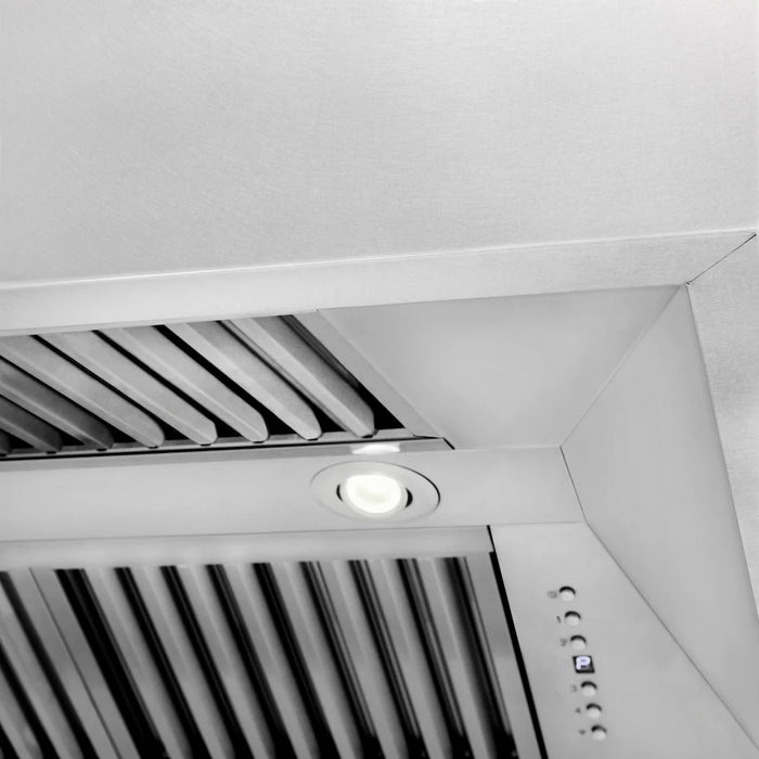 ZLINE 36" Bundle Range RAS-SN-36 & Range Hood 8654SN-36, 2KP-RASSNRH36