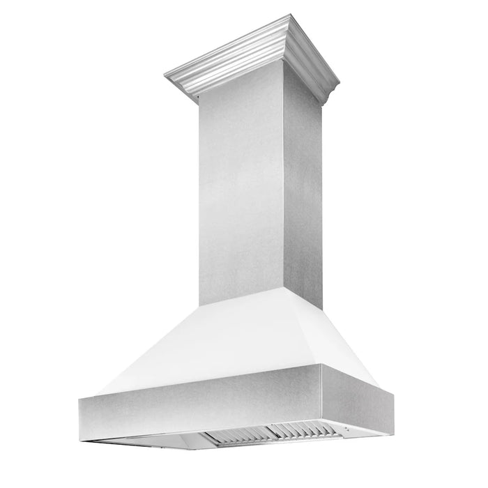 ZLINE 48" Bundle Range RAS-WM-48 & Range Hood 8654WM-48, 2KP-RASWMRH48