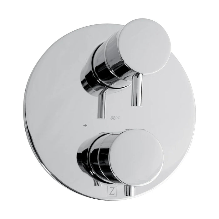 ZLINE Emerald Bay Thermostatic Shower System with Body Jets EMBY-SHS-T3-CH