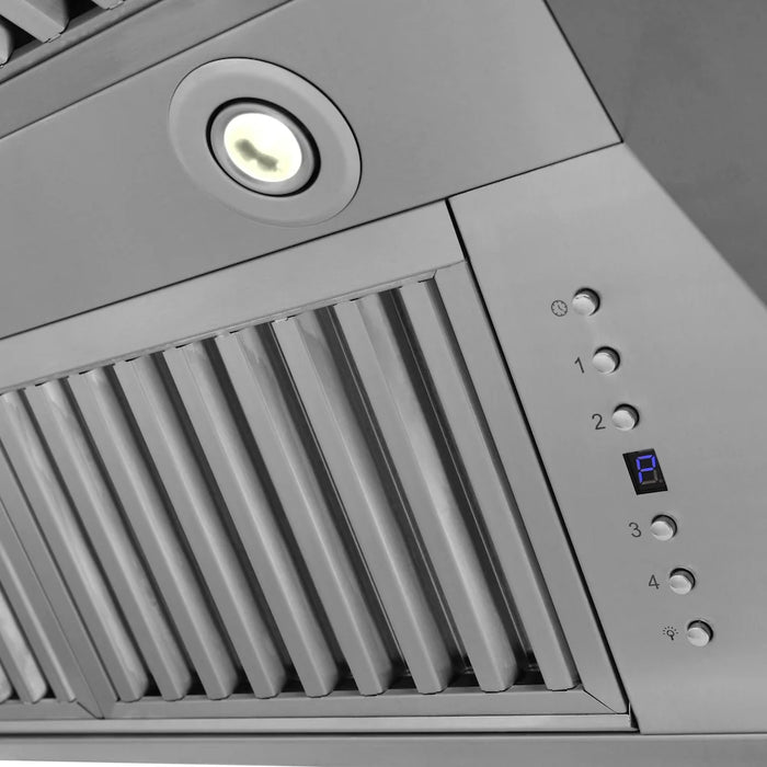 ZLINE Kitchen Package Refrigerator, Range , Range Hood , Microwave, Dishwasher 5KPR-RARH60-MWDWV