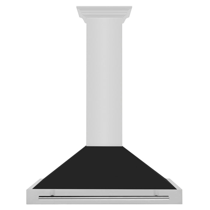 ZLINE 36" Stainless Range Hood Shell, Stainless Handle KB4STX-BLM-36