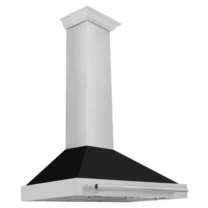 ZLINE 36" Stainless Range Hood Shell, Stainless Handle KB4STX-BLM-36