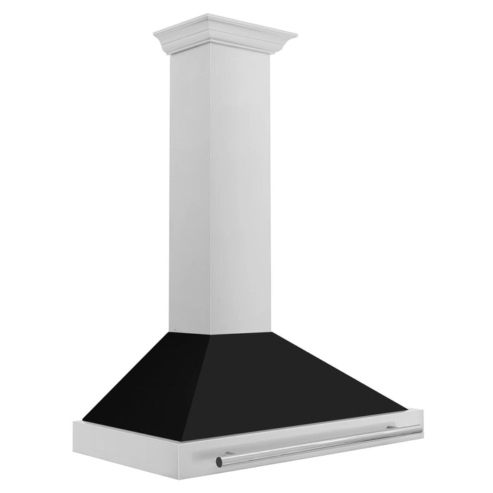 ZLINE 36" Stainless Range Hood Shell, Stainless Handle KB4STX-BLM-36