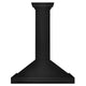 ZLINE Convertible Black Stainless Steel Wall Mount Range Hood BSKB4X-36