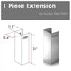 ZLINE 1 Piece Chimney Extension for 10' Ceilings,1PCEXT-9667/9697