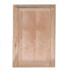 ZLINE 18" Dishwasher in Unfinished Wood with Stainless Steel Tub, DW-UF-H-18