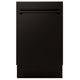 ZLINE 18" Dishwasher, Oil Rubbed Bronze panel, Stainless Tub, DWV-ORB-18