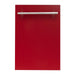ZLINE 18" Dishwasher, Red Gloss, Stainless Steel Tub, DW - RG - H - 18 - Farmhouse Kitchen and Bath