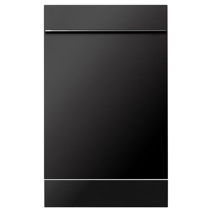 ZLINE 18 in. Compact Top Control Dishwasher with Stainless Steel Tub and Modern Style Handle, DW - BS - H - 18 - Farmhouse Kitchen and Bath