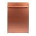 ZLINE 18" Top Control Dishwasher in Copper, Stainless Steel Tub, DW - C - 18 - Farmhouse Kitchen and Bath