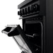 ZLINE 24" Black Stainless, Gas Burner, Electric Oven Range, RAB - 24 - Farmhouse Kitchen and Bath