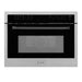 ZLINE 24" Convection Microwave, Stainless Steel, Black MWOZ - 24 - MB - Farmhouse Kitchen and Bath