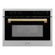 ZLINE 24" Convection Microwave, Stainless Steel, Bronze MWOZ-24-CB