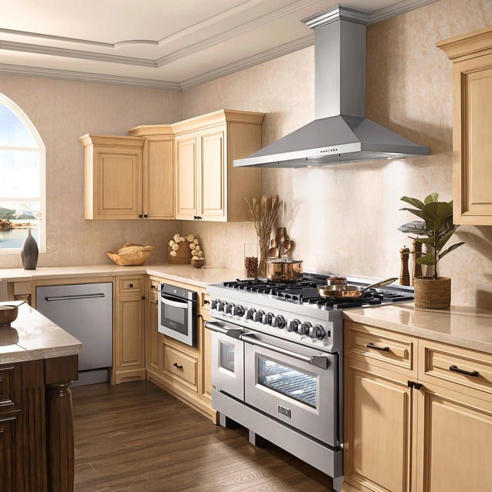 ZLINE 24" Dishwasher in DuraSnow® Stainless, Modern Handle, DW - SN - 24 - Farmhouse Kitchen and Bath