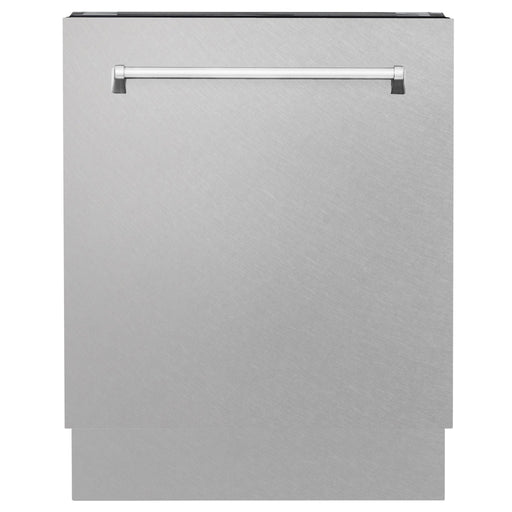 ZLINE 24" Dishwasher in DuraSnow Stainless panel, Stainless Tub, DWV - SN - 24 - Farmhouse Kitchen and Bath