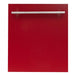 ZLINE 24" Dishwasher in Red Gloss, Stainless Steel Tub, DW - RG - H - 24 - Farmhouse Kitchen and Bath